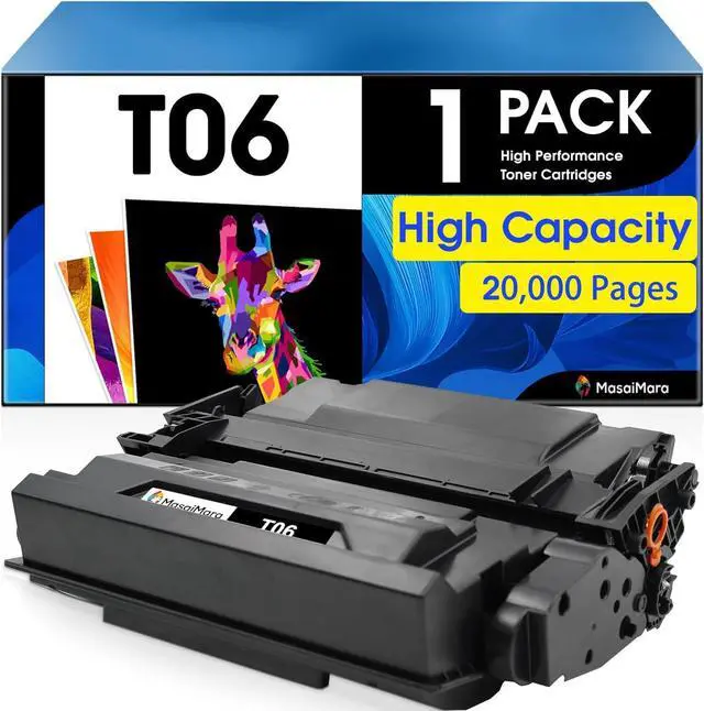 Main image of Ennovor MasaiMara T06 3526C001AA High Capacity Compatible Toner Cartridge Replacement for Canon imageRUNNER 1643 1643i 1643iF 1643P imageCLASS X MF1643i II 1643iF II Printer (Black, 1-Pack)