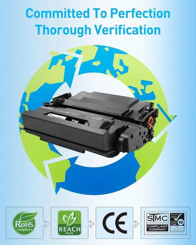 Alt view image 4 of 6 - Ennovor MasaiMara T06 3526C001AA High Capacity Compatible Toner Cartridge Replacement for Canon imageRUNNER 1643 1643i 1643iF 1643P imageCLASS X MF1643i II 1643iF II Printer (Black, 1-Pack)