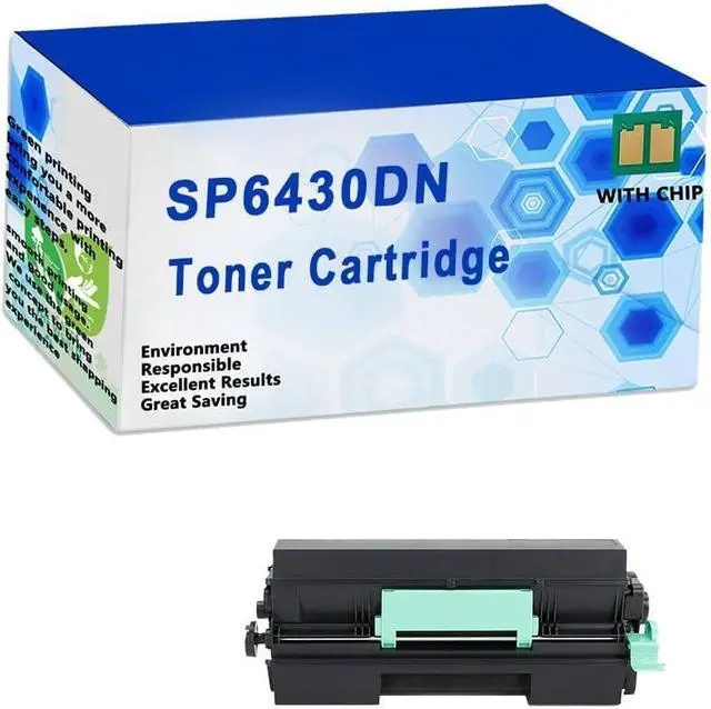 Main image of Ennovor Compatible Black Toner Cartridges Replacement for Ricoh SP6430DN Toner Cartridges, fit with SP6430DN SP6400 SP6410 SP6420 SP6430C SP6440M SP6450 Printers,Black-1 Pack