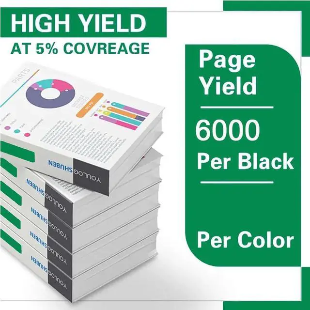 Alt view image 2 of 7 - Ennovor Compatible Black Toner Cartridges Replacement for Ricoh SP6430DN Toner Cartridges, fit with SP6430DN SP6400 SP6410 SP6420 SP6430C SP6440M SP6450 Printers,Black-1 Pack