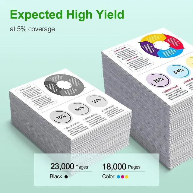 Alt view image 3 of 6 - Ennovor High Yield GPR58 Toner Cartridge Replacement Compatible for Canon GPR-58 GPR 58 ImageRunner Advance iR-ADV C256 C256iF C356 C356iF DX C257 C257iF C357 C357iF 4 Packs