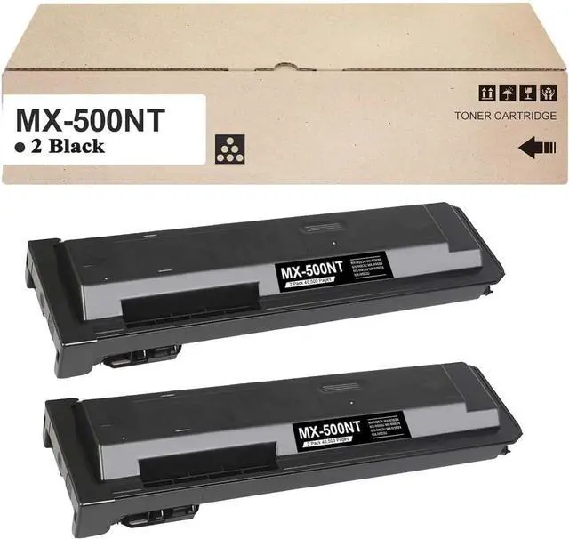 Main image of Ennovor MX-500NT Toner Cartridge 2 Black Replacement for Sharp MX-500NT for MX-M283N MX-M363N MX-M363U MX-M453N MX-M453U MX-M503N MX-M503U Printer