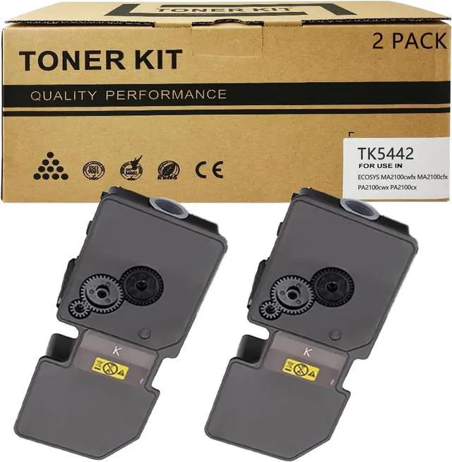 Main image of Ennovor TK5442K Compatible for Kyocera TK5442 TK-5442 Black 2 Pack for Kyocera ECOSYS MA2100cwfx PA2100cwx Toner Cartridge