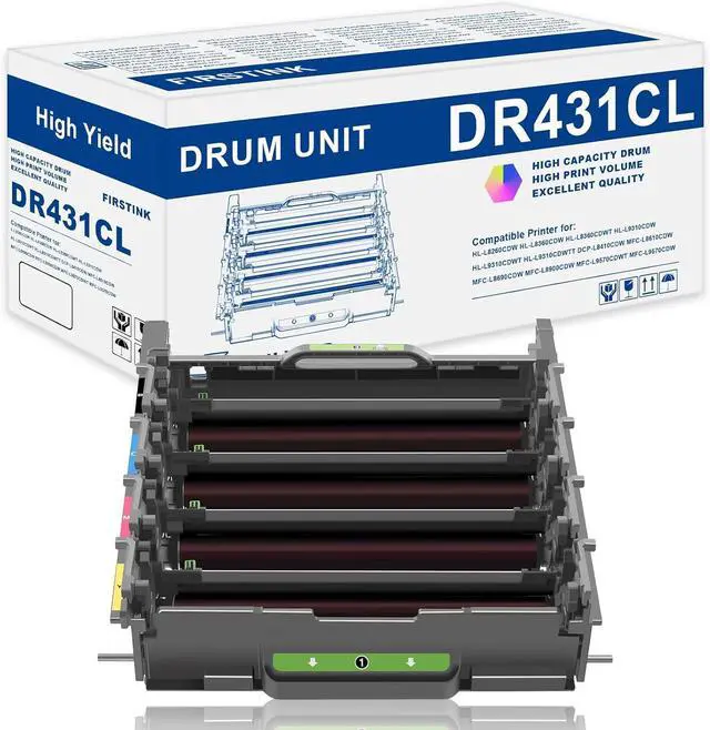Main image of Ennovor High Yield DR431CL DR-431CL Drum Unit Replacement for HL-L8260CDN HL-L8260CDW HL-L8360CDW HL-L9310CDW MFC-L8610CDW MFC-L8900CDW MFC-L8905CDW MFC-L9570CDW Printer(1 Pack