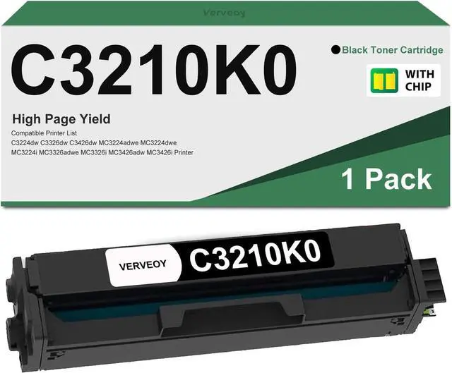 Main image of Ennovor Remanufactured C3210K0 C3224 C3326 Black Toner Cartridge Replacement for Lexmark C3224dw MC3224adwe MC3224i MC3326adwe MC3426i MC3326i C3326dw C3426dw Printer Toner (Black, 1-Pack)