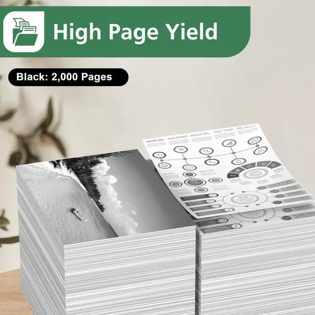 Alt view image 3 of 6 - Ennovor Remanufactured C3210K0 C3224 C3326 Black Toner Cartridge Replacement for Lexmark C3224dw MC3224adwe MC3224i MC3326adwe MC3426i MC3326i C3326dw C3426dw Printer Toner (Black, 1-Pack)