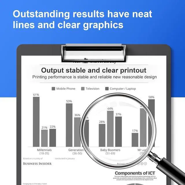 Alt view image 3 of 7 - 659X Black Toner Cartridge Replacement for HP 659X W2011X Toner Cartridge Works with Color Enterprise M856dn M776dn, Flow MFP M776z M776zs Printer (1-Pack, Black)