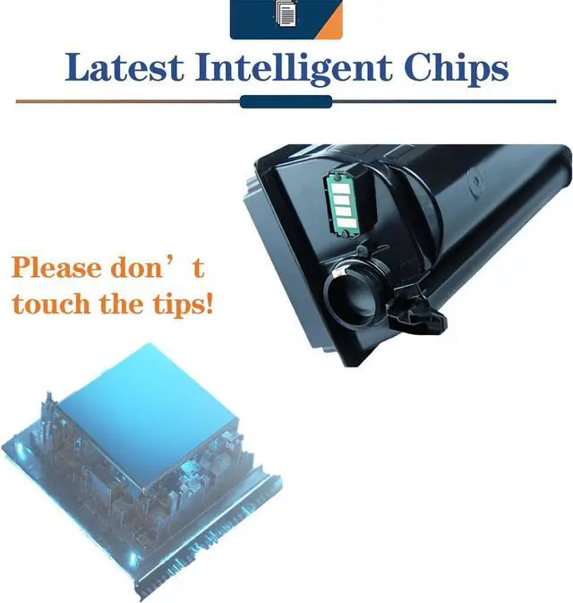 Alt view image 6 of 7 - Ennovor Compatible High Yield Toner Cartridges Replacement for Kyocera TK-3165 TK3165 to Use with P3045dn P3050dn P3055dn P3060dn M3645idn P3145dn Printers Black*2