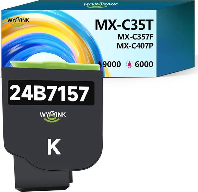 Main image of Ennovor MX-C35T MX-C35TB Compatible Toner Cartridge Replacement for Sharp MX-C35TB for MX-C357F MX-C407P Printer (1 Pack Black)