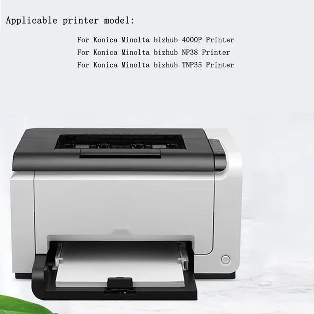 Alt view image 5 of 7 - Ennovor Compatible Toner for Konica Minolta Bizhub 4000P Cartridge for Konica Minolta Bizhub 4000P NP38 TNP35 Printer Replacement Ink Ribbon Powder Box, Clear Print 2-Black