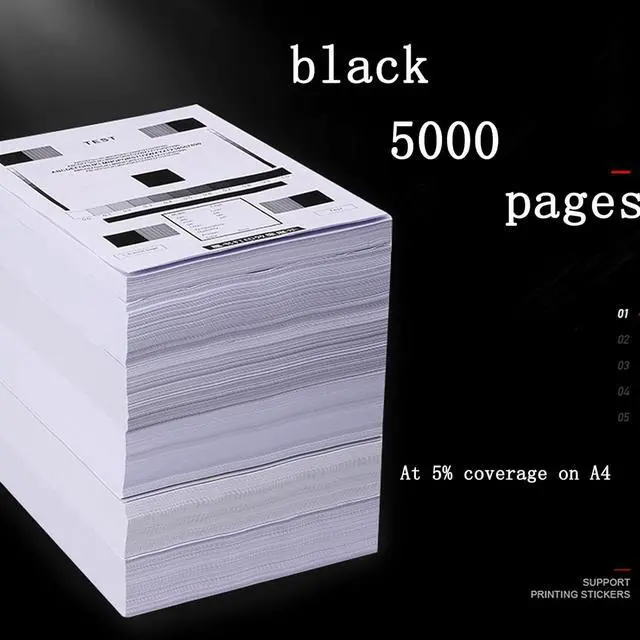 Alt view image 6 of 7 - Ennovor Compatible Toner for Konica Minolta Bizhub 4000P Cartridge for Konica Minolta Bizhub 4000P NP38 TNP35 Printer Replacement Ink Ribbon Powder Box, Clear Print 2-Black