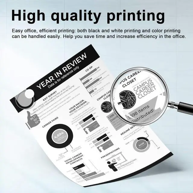 Alt view image 6 of 7 - 2-Pack 55X High Yield Black Toner Cartridge Replacement for HP 55X CE255X 55A CE255A for Laser P3015dn P3015n P3015x Pro MFP M521dn Enterprise 500 MFP M525dn Series Printer