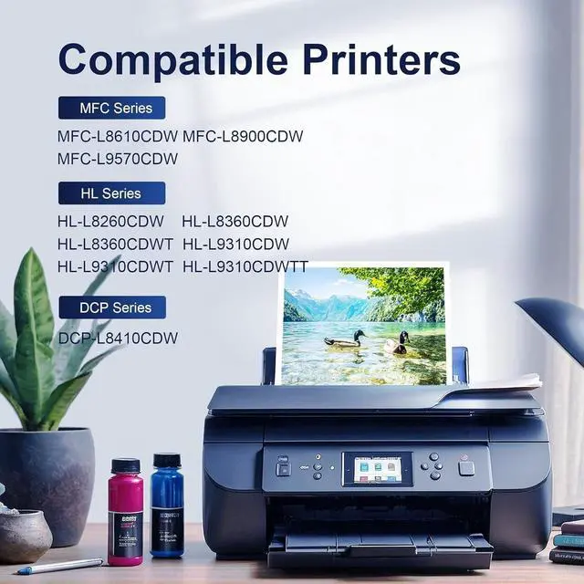 Alt view image 2 of 7 - Ennovor TN436 High Yield Toner Replacement for Brother TN436 TN-436 TN 436 Toner for HL-L8260CDW HL-L8360CDW MFC-L8610CDW MFC-L8690CDW Printer(TN436C TN436M TN436, 3-Pack)
