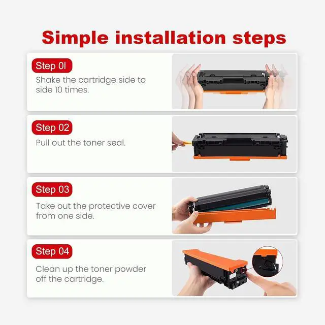 Alt view image 5 of 6 - High Yield 21,000 Pages Compatible Toner Cartridge Replacement for Canon 056H 2169C001 Black (with chip) to use with imageCLASS LBP320 imageCLASS LBP325dn imageCLASS MF540 Series2PK