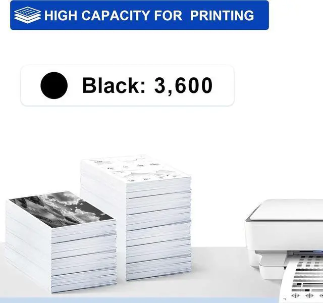 Alt view image 3 of 7 - Ennovor TN-820 TN820 Toner Cartridge Replacement for Brother TN820 Black High Yield Toner HL-L6200DW MFC-L5850DW MFC-L5700DW HL-L5200DW MFC-L5900DW MFC-L6800DW MFC-l5800dw (1 Black)
