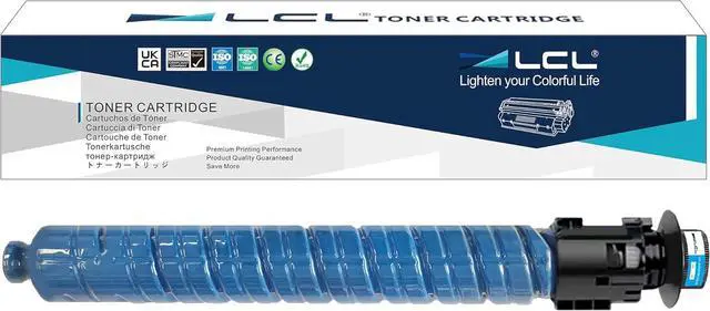Main image of Ennovor LCL Compatible Toner Cartridge Replacement for Ricoh 842553 IM C3010 IM C3510 IMC3510 IM C3510 IMC3010 IM C3010 Printer (1-Pack Cyan)