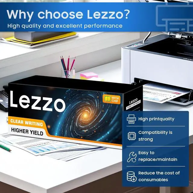 Alt view image 5 of 6 - Ennovor 645A Toner Cartridge 1-Pack 645A C9730A Black Toner Replacement for HP 645A C9730A Toner for Color 5500 5500dn 5500dtn 5500hdn 5550 5550n 5550dn 5550dtn 5550hdn Printer