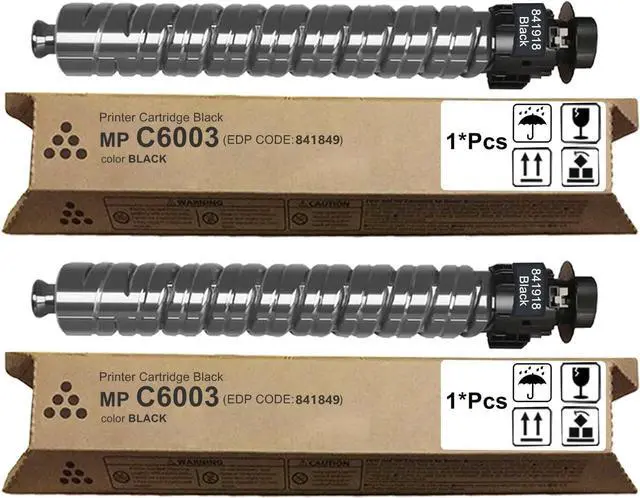 Main image of Ennovor MPC6003 Black Toner Cartridge Compatible for 841849 Toner Cartridge Replacement for Ricoh MP C4503 MP C4504 C4504ex MP C5503 MP C5504 MP C6003 MP C6004 C6004ex Printers (2-Pack)