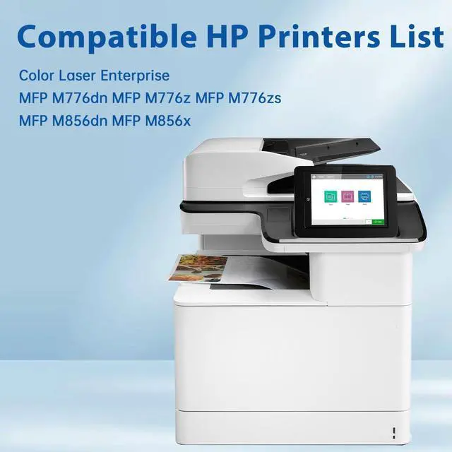 Alt view image 2 of 7 - Ennovor 659A Toner Cartridge with Chip Replacement for HP 659A W2011A Toner Cartridge for Color Laser Enterprise MFP M776 M856x M856dn M776z M776dn Printers, 1 Pack 659A Toner Cyan
