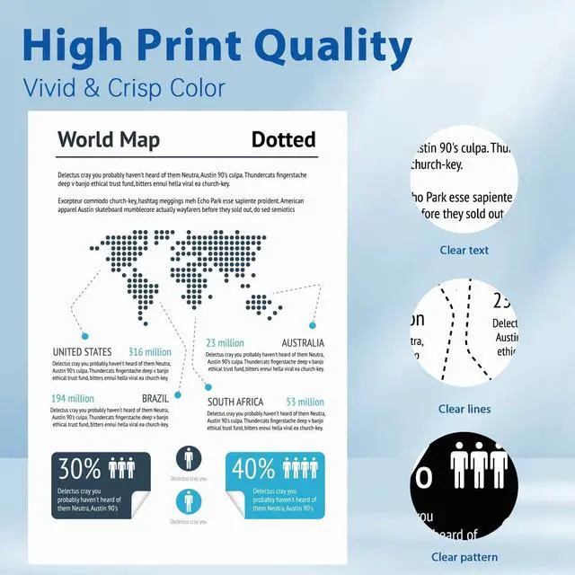 Alt view image 7 of 7 - Ennovor 659A Toner Cartridge with Chip Replacement for HP 659A W2011A Toner Cartridge for Color Laser Enterprise MFP M776 M856x M856dn M776z M776dn Printers, 1 Pack 659A Toner Cyan