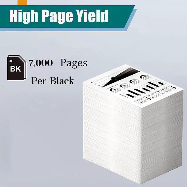 Alt view image 3 of 7 - Ennovor Compatible SP3710 408284 Black Toner Cartridge Replacement for Ricoh SP 3710SF SP 3710DN Printer(7000 Pages) (2Pack Black)