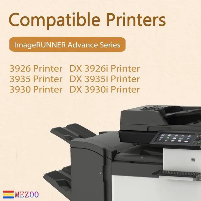 Alt view image 2 of 6 - Ennovor GPR66 GPR-66 Black Toner Cartridge Compatible for Canon GPR66 5753C003AA Toner for ImageRUNNER Advance DX 3926i DX 3935i DX 3930i 3926 3935 3930 Printer(1-Pack)