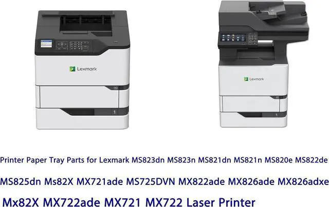 Alt view image 4 of 7 - Ennovor Printer Paper Tray Parts for Lexmark MS823dn MS823n MS821dn MS821n MS820e MS822de MS826de MS825dn Ms82X MX721ade MS725DVN MX822ade MX826ade MX826adxe Mx82X MX722ade MX721 MX722 Laser Printer