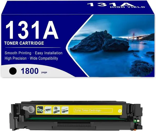 Main image of Ennovor 131A CF212A Toner for HP Printer: Easy to Install Replacement for HP CF212A Toner Cartridge Pro 200 Color M251n M251nw MFP M276n M276nw ImageCLASS MF8280Cw 1set