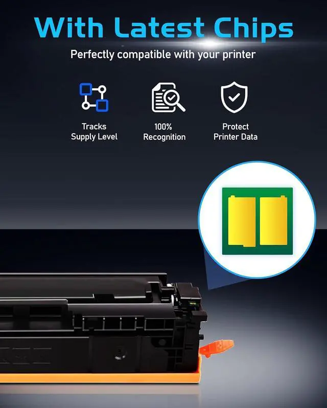 Alt view image 4 of 7 - Ennovor 305A Black, Cyan, Magenta, Yellow Toner Cartridges (4-Pack) | Replacement for HP 305A Toner Works with Laserjet Pro 300 M351, 300 MFP M375, 400 M451, 400 MFP M475 | CE305AQ1