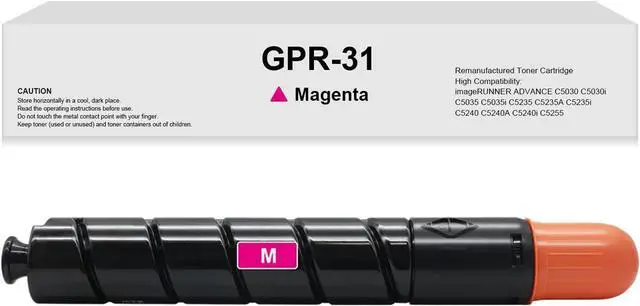 Main image of Ennovor Remanufactured GPR-31 GPR31 Toner Cartridge Replacement for iR-ADV C5030/C5035/C5235/C5240 Printer(Magenta,1 Pack)