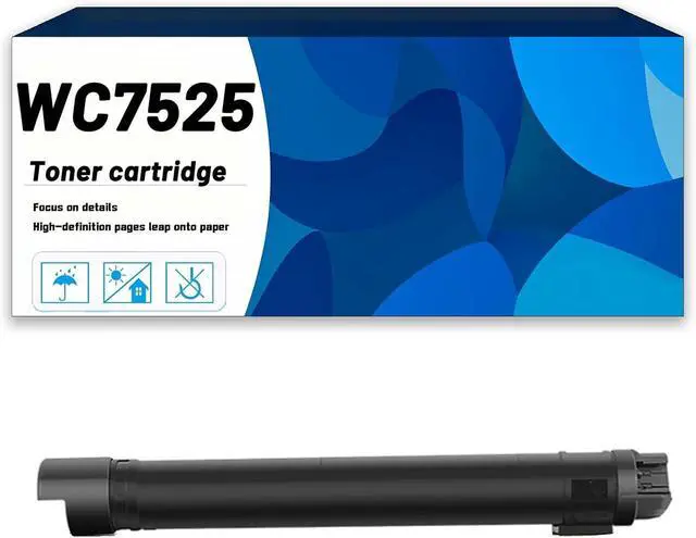 Main image of Ennovor 006R01509 006R01510 006R01511 006R01512 Toner Cartridge Compatible for Xerox WorkCentre 7525 7530 7535 7545 7556 7830 7835 7845 7970 Printers, High Yield Printing 1*Black