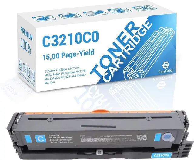 Main image of Ennovor C3210C0 C3224 C3326 C3426 Cyan Toner Cartridge 1,500 Page-Yield Works with Printer Models Lexmark C3210C0 C3224 C3326 C3426 MC3224 MC3326 MC3426