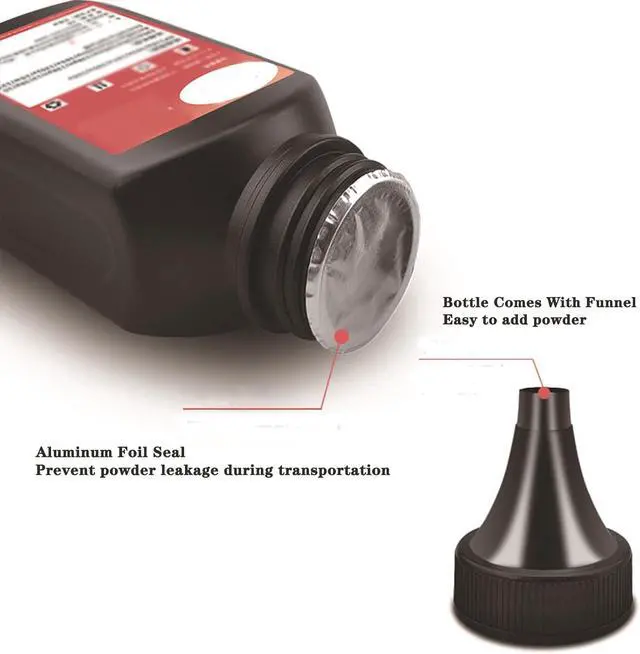 Alt view image 5 of 7 - Ennovor Compatible Toner Cartridge Refill Toner Powder for Lexmark C3224dw C3326dw C3426dw MC3224adwe MC3224dwe MC3224i MC3326adwe MC3326i MC3426adw MC3426i Printer 8Pack