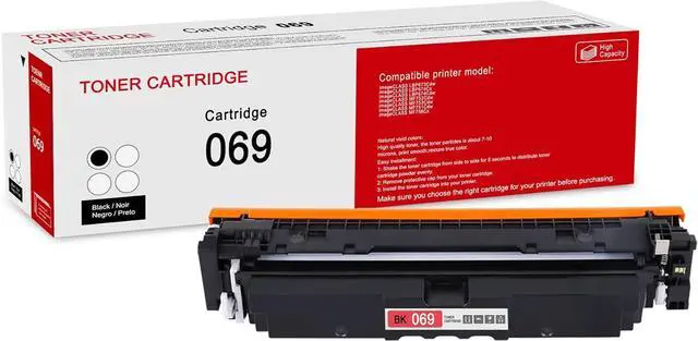 Main image of Ennovor 1 Pack 069 5094C001 Black Toner Cartridge 069 5094C001 Compatible 5094C001 Replacement for Canon imageCLASS LBP673Cdw LBP674Cx LBP674Cdw MF752Cdw MF753Cdw MF751Cdw MF756Cx Printer