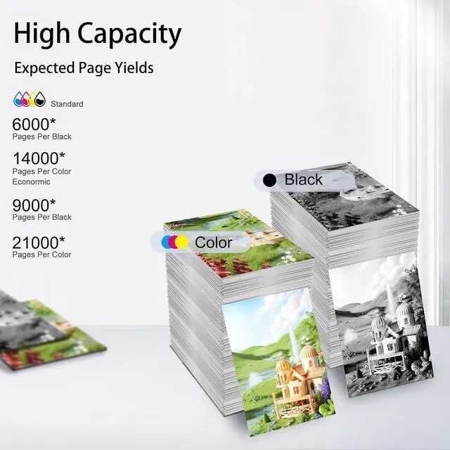 Alt view image 4 of 6 - Ennovor HEG PFI050 Ink Refill Pigment Ink Tank Compatible for Canon Imageprograf TC-20 TC-20M Printer PFI-050 4PK Black Cyan Magenta Yellow Ink Bottle (4 Pack)