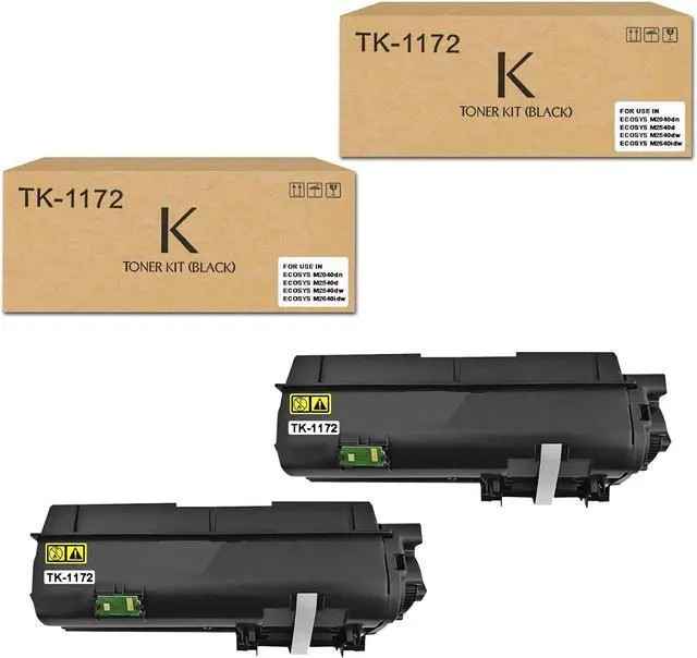 Main image of Ennovor TK1172 TK-1172 Black Toner Cartridge Replacement for Kyocera TK-1172 Black Toner Compatible for Kyocera ECOSYS M2540dw M2040dn M2640idw Printer, 7,200 Pages (2-Pack)