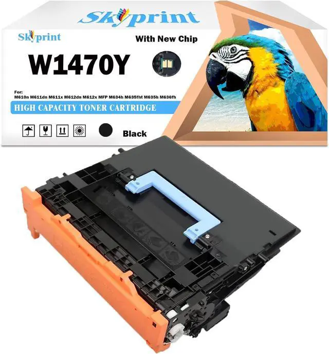 Main image of Ennovor High Yield 147Y Black Toner Cartridge W1470Y with New Chip Compatible with HP 147Y Toner for use with HP Enterprise M610 M611 M612,MFP M634 M635 M636 Series Printer