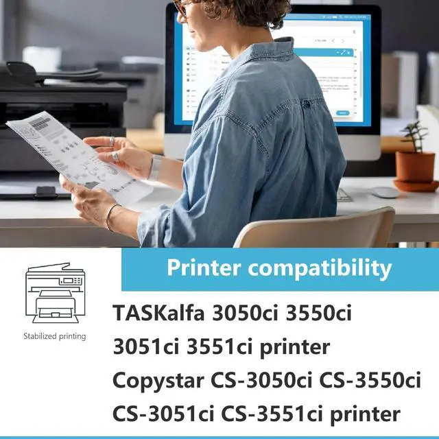 Alt view image 2 of 7 - Ennovor TK8307 TK-8307 1-Pack Yellow Toner Compatible Replacement for TK-8307Y for Kyocera TASKalfa 3050ci 3550ci CS-3050ci CS-3550ci Printer (22,500 Pages) High Yield