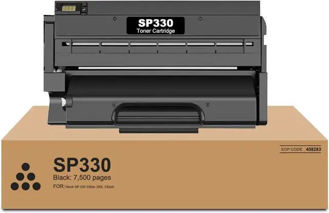 Main image of Ennovor SP330 High Yield Black Toner Cartridge 1 Pack, 408288 Compatible with Ricoh SP 330 330DN 330SFN SP330L Printer( 3,700 Pages)