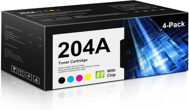 Main image of Ennovor 204A Toner Cartridges Replacement for HP 204A for Color Pro MFP M181fw M180nw M181fd M180n Color Pro M154nw M154a Printer (Black Cyan Magenta Yellow, 4 Pack )
