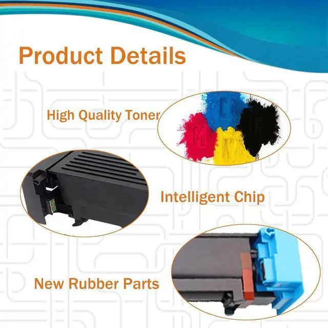 Alt view image 5 of 7 - Ennovor TK-8737 (TK8737) Compatible Toner Cartridges for Kyocera TK-8737K TK-8737Y TK-8737M TK-8737C for TASKalfa 7052ci 7353ci 8052ci 8353ci Printers, High Yeild Black 1 Pack