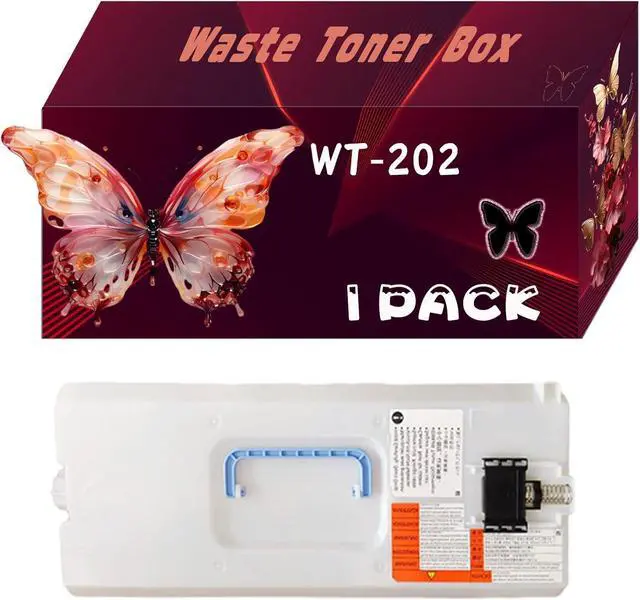 Main image of Ennovor WT-202 Waste Toner Box Compatible for Canon imageRUNNER Advance DX 4845i 6000i 6860i 6870i C3725i C3730i C3826i C3830i Printers, Print Up to 100000 Pages, Bright Colors (1 Pack Black)