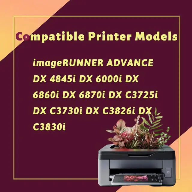 Alt view image 2 of 7 - Ennovor WT-202 Waste Toner Box Compatible for Canon imageRUNNER Advance DX 4845i 6000i 6860i 6870i C3725i C3730i C3826i C3830i Printers, Print Up to 100000 Pages, Bright Colors (1 Pack Black)