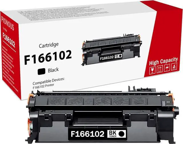 Main image of Ennovor F166102 Black Toner Cartridge (1-Pack) - PINOS Compatible F166102 Toner Cartridge Replacement for Canon F166102 Black Toner Cartridge Work with F166102 Printer