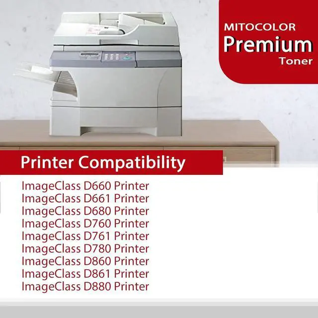 Alt view image 2 of 7 - Ennovor L50 Toner Cartridges Black 1 Pack Compatible L-50 6812A001 Replacement for ImageClass D660 D661 D680 D760 D761 D780 D860 D861 D880 Printer Toner | High Yield