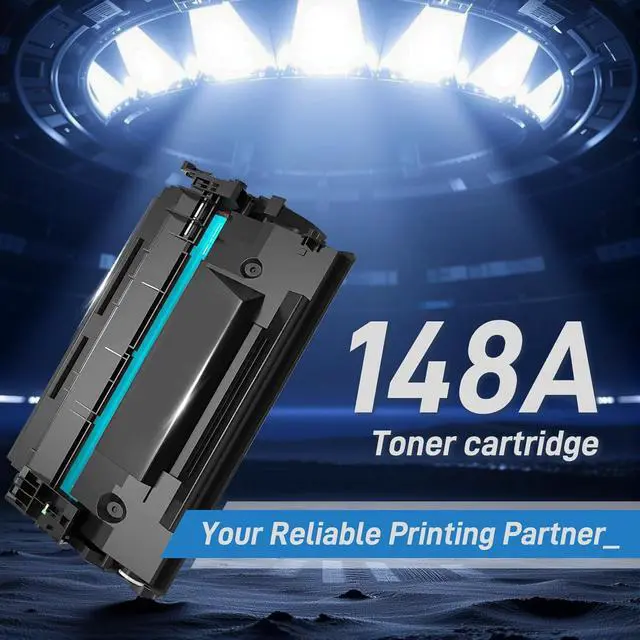 Alt view image 2 of 6 - Ennovor 148A Black Toner Cartridge Replacement for HP 148A Toner for Laser Pro 4001dn 4001dne 4001dw 4001dwe 4001n 4001ne MFP 4101dw 4101dwe 4101fdn 4101fdne 4101fdw 4101fdwe Printer (1 Pack, W1480A)