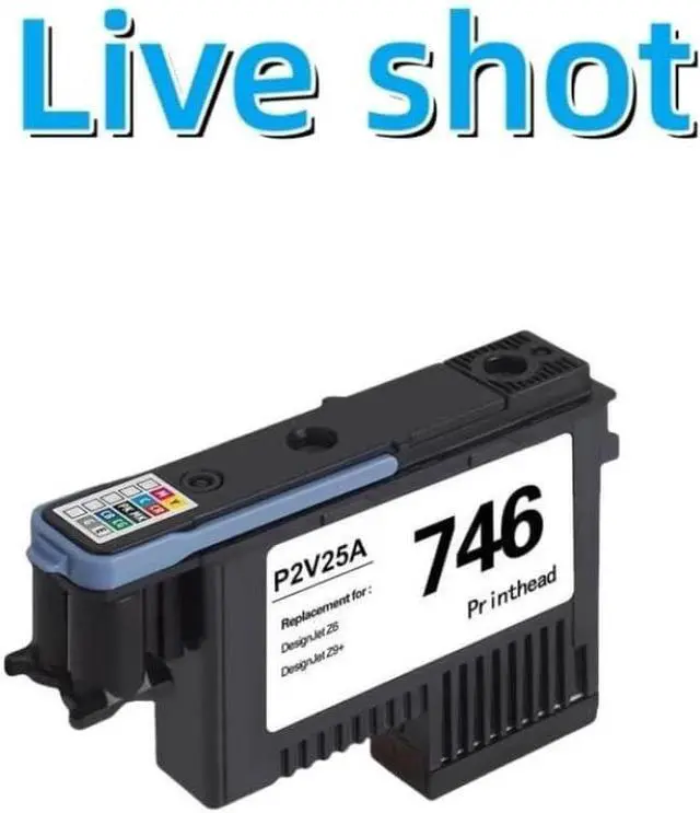 Alt view image 5 of 5 - Ennovor Universal Printhead Compatible with 746 P2V25A Z6 Z9 Plotter Four Color Printhead