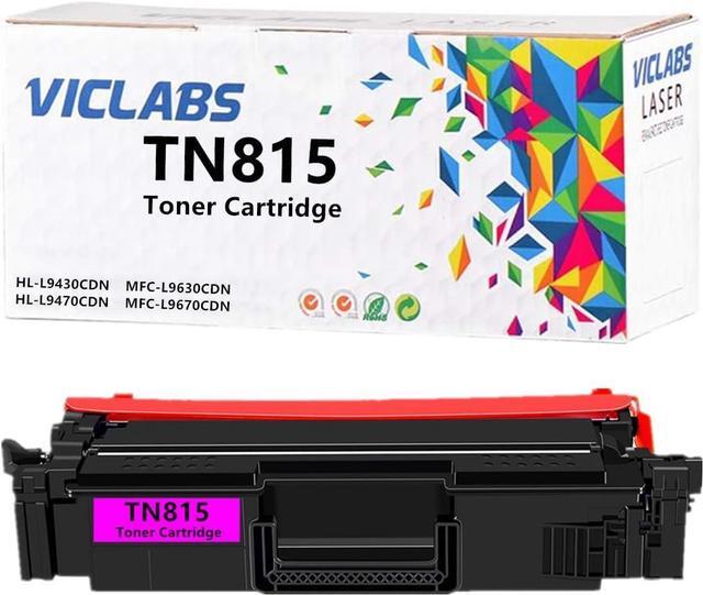 Main image of Ennovor TN815 Toner cartridges Replacement for Brother TN815 TN815M Toner cartridges for use in Brother HL-L9430CDN HL-L9470CDN MFC-L9630CDN MFC-L9670CDN Printers(1- Pack, Magenta)
