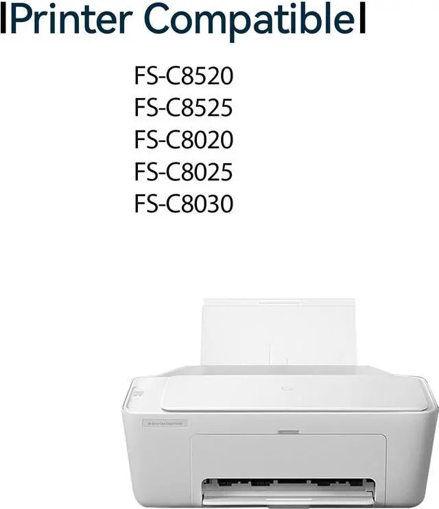 Alt view image 2 of 5 - Ennovor Remanufactured TK-897 TK897 TK 897 Toner Cartridge Use for Kyo cera Mita ECOSYS FS-C8520 FS-C8525 FS-C8020 FS-C8025 FS-C8030 TASKalfa 255c 206ci 206 256ci 256 256c 205 205c Printers (4-Pack)