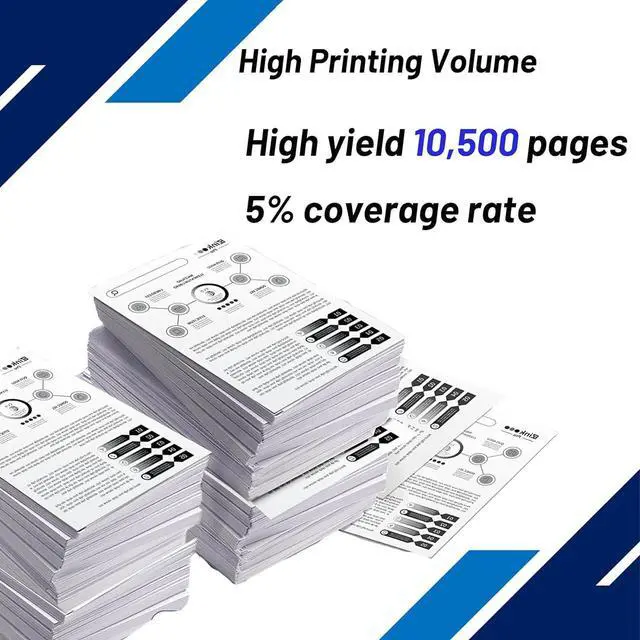 Alt view image 3 of 7 - Ennovor T13 5640C005 Black Toner Cartridge Compatible for Canon ImageCLASS X LBP1440 MF1440 Printers High Yield 10,000 Pages Vivid Colors